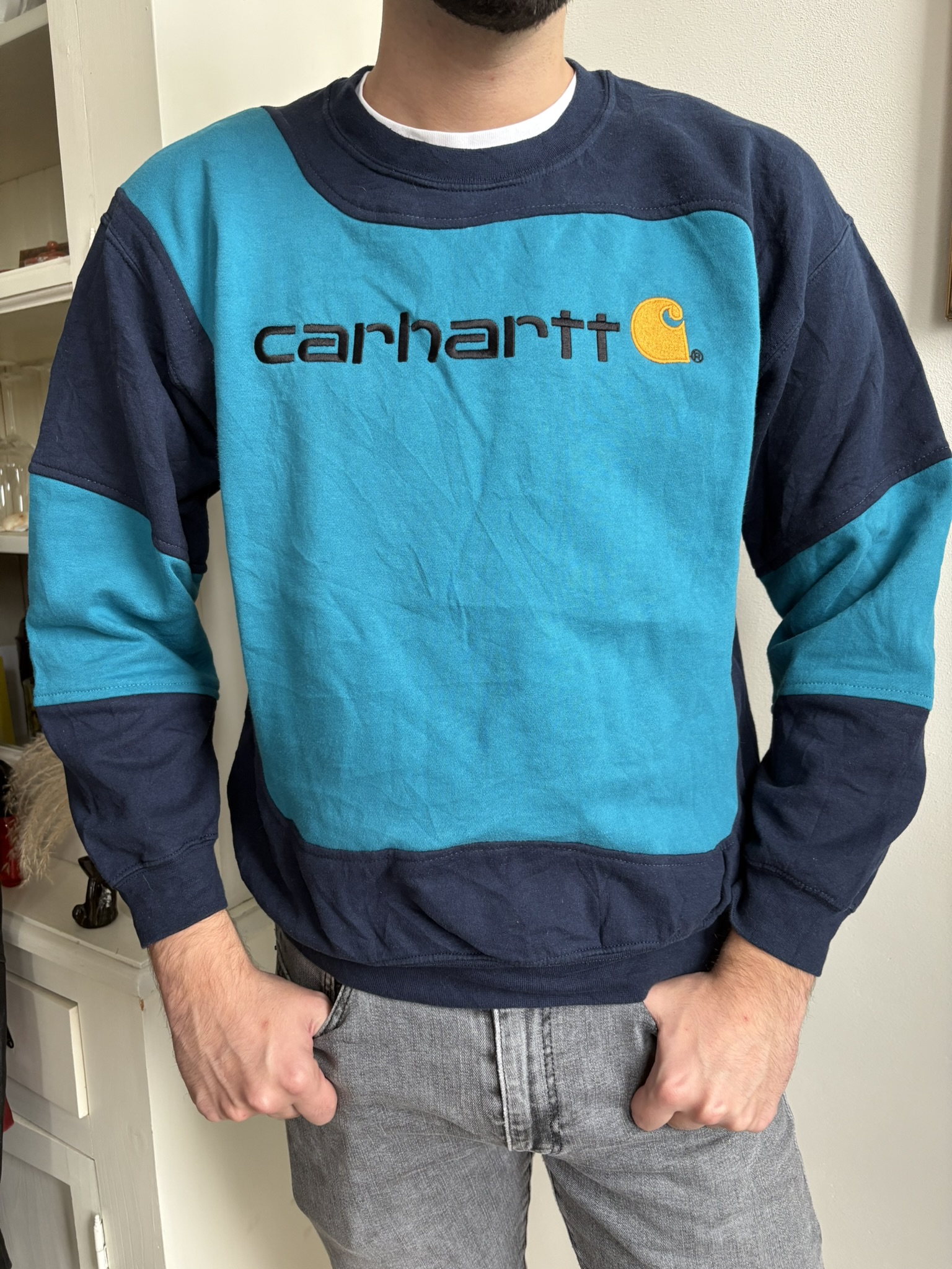 Carhartt / Cabin Vintage Grandpa Sweater high quality Rework