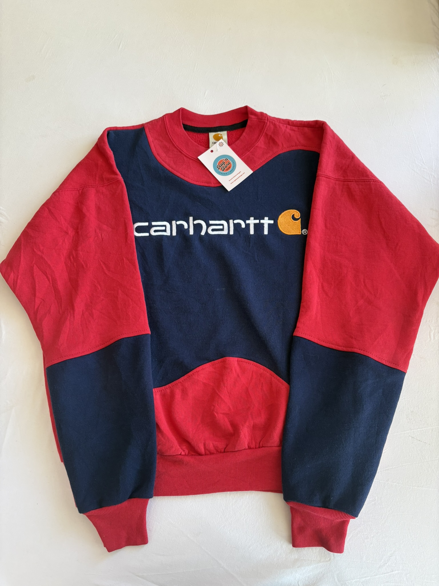 Carhartt / good Cabin Vintage Grandpa Sweater Rework